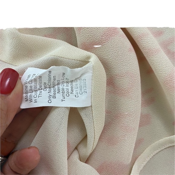 CAbi Pink FLIRTY Animal Print Cami Tunic Tank Top Size Small - Picture 10 of 11